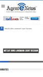 Mobile Screenshot of agentenews.com