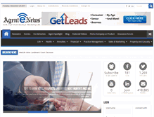Tablet Screenshot of agentenews.com